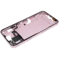 Mid-Frame Housing  W/ Small Parts For iPhone 15 Plus (US Version) (Used OEM Pull: Grade B) (Pink)