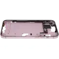 Mid-Frame Housing  W/ Small Parts For iPhone 15 Plus (US Version) (Used OEM Pull: Grade B) (Pink)