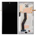 LCD Assembly With Frame (Without Finger Print Sensor) For Samsung Galaxy Note 10 Plus (Aftermarket Plus: Incell) (Aura White)