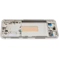 OLED Assembly With Frame For Samsung Galaxy S23 5G (US & International) (Aftermarket Plus) (Cream)