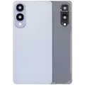 Back Cover Glass With Camera Lens For Samsung Galaxy S25 Edge (No Logo) (Aftermarket Plus) (Titanium Icyblue)