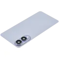 Back Cover Glass With Camera Lens For Samsung Galaxy S25 Edge (No Logo) (Aftermarket Plus) (Titanium Icyblue)