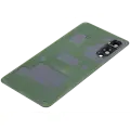 Back Cover Glass With Camera Lens For Samsung Galaxy S25 Edge (No Logo) (Aftermarket Plus) (Titanium Icyblue)