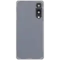 Back Cover Glass With Camera Lens For Samsung Galaxy S25 Edge (No Logo) (Aftermarket Plus) (Titanium Icyblue)
