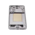 OLED Assembly With Frame For Samsung Galaxy S25 Plus 5G (US & International Version) (Used OEM Pull : Grade A) (Silver Shadow)