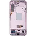 OLED Assembly With Frame For Samsung Galaxy S22 5G (US & International Version) (Used OEM Pull : Grade B) (Bora purple)