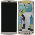 LCD Assembly With Frame For Motorola Moto G6 Play (XT1922 / 2018) / G6 Forge (XT1922-6 / XT1922-7 / XT1922-9 / 2018) (US Version) (Genuine OEM) (Gold)
