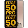OLED Assembly Without Frame For Motorola Moto Edge 50 Pro (XT2403 / 2024) / Moto Edge 50 (XT2407-3 / 2024) (Refurbished) (All Colors)