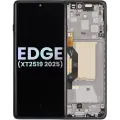 OLED Assembly With Frame For Motorola Moto Edge (XT2519 / 2025) (Genuine OEM) (Deep Forest)
