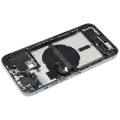 Back Housing W/ Charging Port Flex & Small Parts  For iPhone 13 Pro Max (US Version) (Used OEM Pull: Grade C) (Alpine Green)