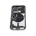 Back Housing W/ Charging Port Flex & Small Parts  For iPhone 14 Pro (EU / Global Version) (Used OEM Pull: Grade C) (Deep Purple)