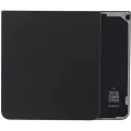 Bottom Back Cover Glass For Samsung Galaxy Z Flip 7 5G (F766) (No Logo) (Aftermarket Plus) (Jet Black)