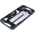 Mid-Frame Housing  W/ Small Parts For iPhone 16e (US Version) (Used OEM Pull: Grade A) (Black)
