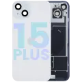 Back Glass w/ MagSafe Magnet & NFC & Flashlight Flex For IPhone 15 Plus (Genuine OEM) (Blue)