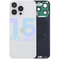 Back Glass w/ MagSafe Magnet & NFC & Flashlight Flex For IPhone 15 Pro Max (Genuine OEM) (White Titanium)