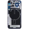 Back Glass w/ MagSafe Magnet & NFC & Flashlight Flex For iPhone 14 Plus (Genuine OEM) (Blue)