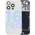 Back Glass w/ MagSafe Magnet & NFC & Flashlight Flex For IPhone 16 Pro (Genuine OEM) (White Titanium)