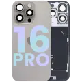 Back Glass w/ MagSafe Magnet & NFC & Flashlight Flex For IPhone 16 Pro (Genuine OEM) (Natural Titanium)