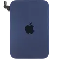 Back Glass w/ MagSafe Magnet & NFC & Flashlight Flex For iPhone 17 Pro (Genuine OEM) (Deep Blue)