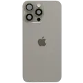 Back Glass w/ MagSafe Magnet & NFC & Flashlight Flex For IPhone 15 Pro Max (Genuine OEM) (Natural Titanium)