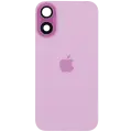 Back Glass w/ MagSafe Magnet & NFC & Flashlight Flex For iPhone 16 (Genuine OEM) (Pink)