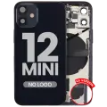 Back Housing W/ Small Parts For iPhone 12 Mini (US Version) (Aftermarket Plus) (Black)
