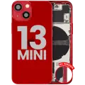 Back Housing W/ Small Parts For iPhone 13 Mini (US Version) (Used OEM Pull: Grade A) (Red)