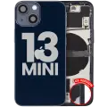 Back Housing W/ Small Parts For iPhone 13 Mini (US Version) (Used OEM Pull: Grade B) (Midnight)