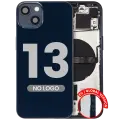 Back Housing W/ Small Parts For iPhone 13 (EU / Global Version) (Aftermarket Plus) (Midnight)
