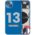 Back Housing W/ Small Parts For iPhone 13 (US Version) (Aftermarket Plus) (Blue)