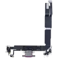 Charging Port Flex Cable With Board For iPhone 16 Plus (Genuine OEM) (Pink)