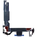 Charging Port Flex Cable With Board For iPhone 16 (EU / UK / CA) (Genuine OEM) (Ultramarine)