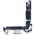 Charging Port Flex Cable With Board For iPhone 16 (EU / UK / CA) (Genuine OEM) (Ultramarine)