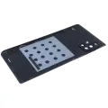 Back Cover Glass With Camera Lens Samsung Galaxy A71 5G (A716V / 2020) (Service Pack) (Prism Cube Black)