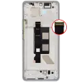 OLED Assembly With Frame For Xiaomi Redmi Note 14 Pro 5G / Xiaomi Poco X7 (Refurbished) (Green)