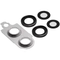 Back Camera Lens With Cover Bezel Ring For Samsung Galaxy Z Flip 7 5G (F766)