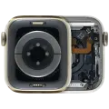 Housing Assembly Compatible For Watch Series 6 (40MM) (Used OEM Pull: Grade A) (Stainless / Gold)