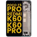 OLED Assembly With Frame For Xiaomi Poco F5 Pro / Redmi K60 / K60 Pro (Refurbished) (Mint)