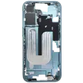 Mid-Frame Housing  W/ Small Parts For iPhone 16 (US Version) (Used OEM Pull: Grade C) (Teal)