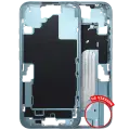 Mid-Frame Housing  W/ Small Parts For iPhone 16 (US Version) (Used OEM Pull: Grade C) (Teal)