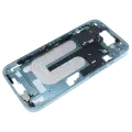 Mid-Frame Housing  W/ Small Parts For iPhone 16 (US Version) (Used OEM Pull: Grade C) (Teal)