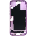 Mid-Frame Housing  W/ Small Parts For iPhone 16 Plus (EU / Global Version) (Used OEM Pull: Grade C) (Pink)