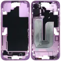 Mid-Frame Housing  W/ Small Parts For iPhone 16 Plus (EU / Global Version) (Used OEM Pull: Grade C) (Pink)