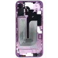Mid-Frame Housing  W/ Small Parts For iPhone 16 Plus (EU / Global Version) (Used OEM Pull: Grade C) (Pink)