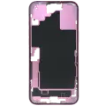 Mid-Frame Housing  W/ Small Parts For iPhone 16 Plus (US Version) (Used OEM Pull: Grade B) (Pink)