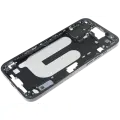 Mid-Frame Housing  W/ Small Parts For iPhone 16 Plus (US Version) (Used OEM Pull: Grade C) (Black)