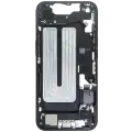 Mid-Frame Housing  W/ Charging Port Flex & Small Parts  For iPhone 16e (US Version) (Used OEM Pull: Grade A) (Black)