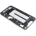 Mid-Frame Housing  W/ Charging Port Flex & Small Parts  For iPhone 16e (US Version) (Used OEM Pull: Grade A) (Black)