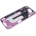 Mid-Frame Housing  W/ Small Parts For iPhone 16 (US Version) (Used OEM Pull: Grade C) (Pink)