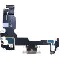 Charging Port Flex Cable With Board For iPhone 15 (Genuine OEM) (Pink)